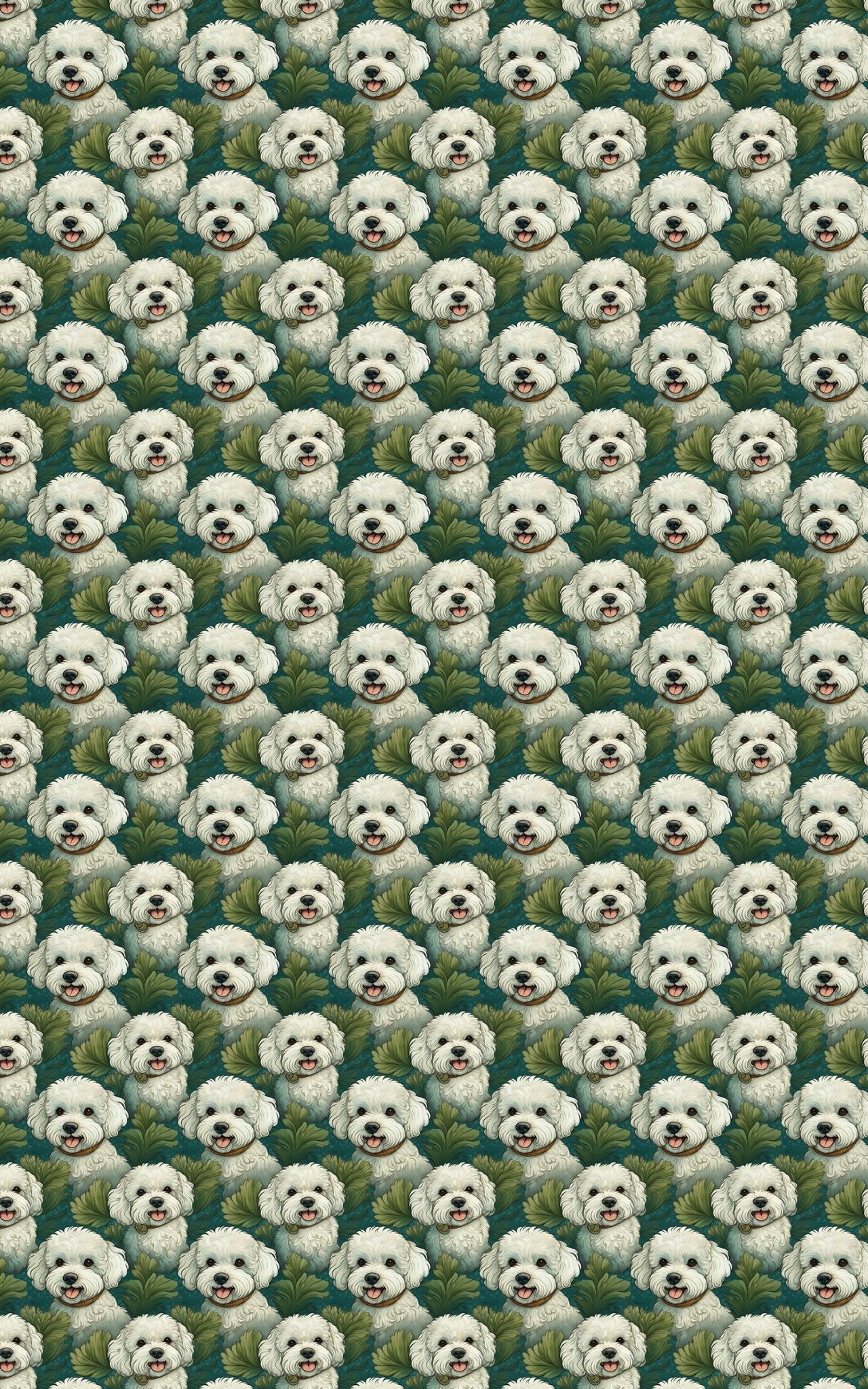 Bichon Bounce - London Penny Gift Wrap