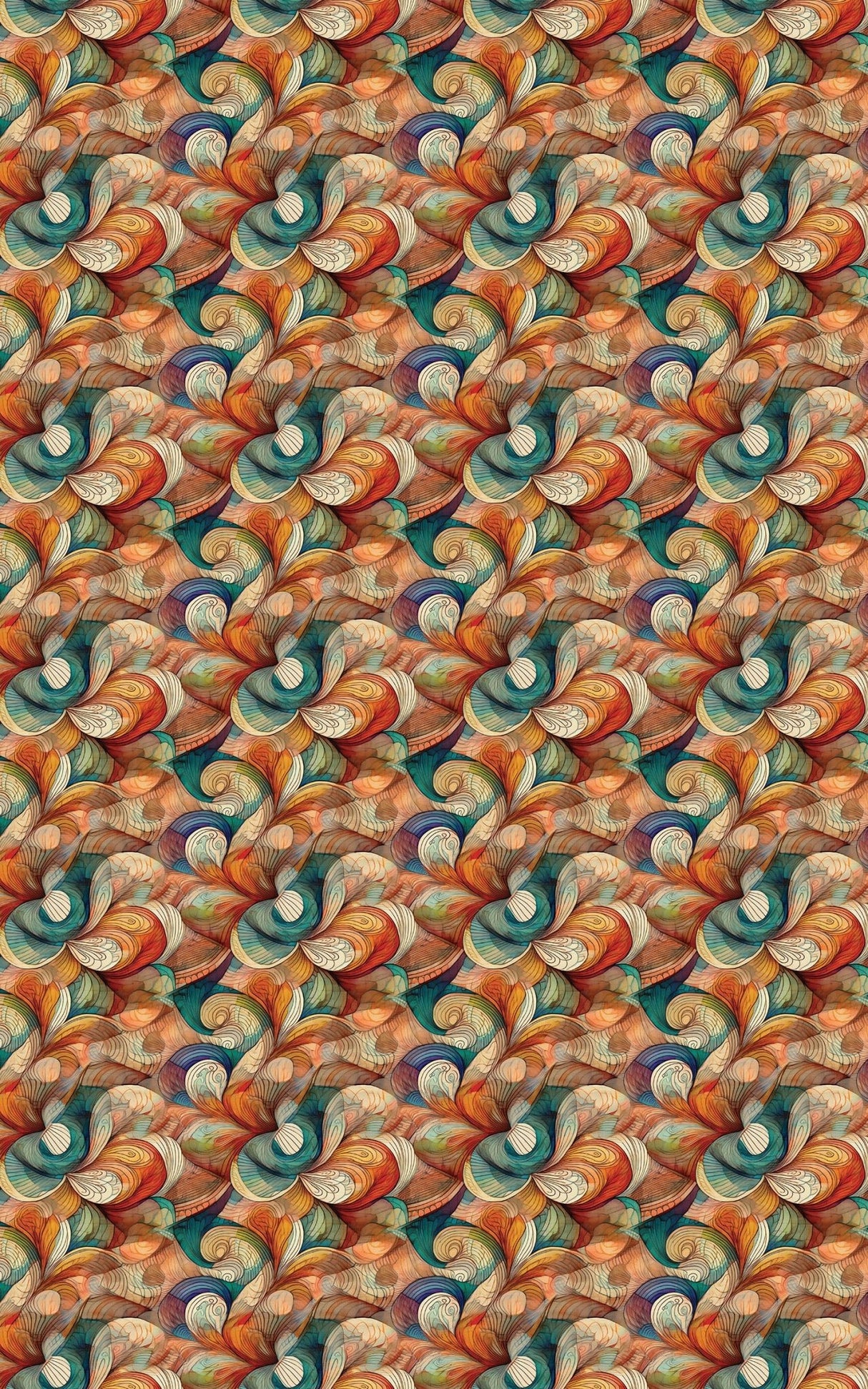Textural Rhythm - London Penny Gift Wrap