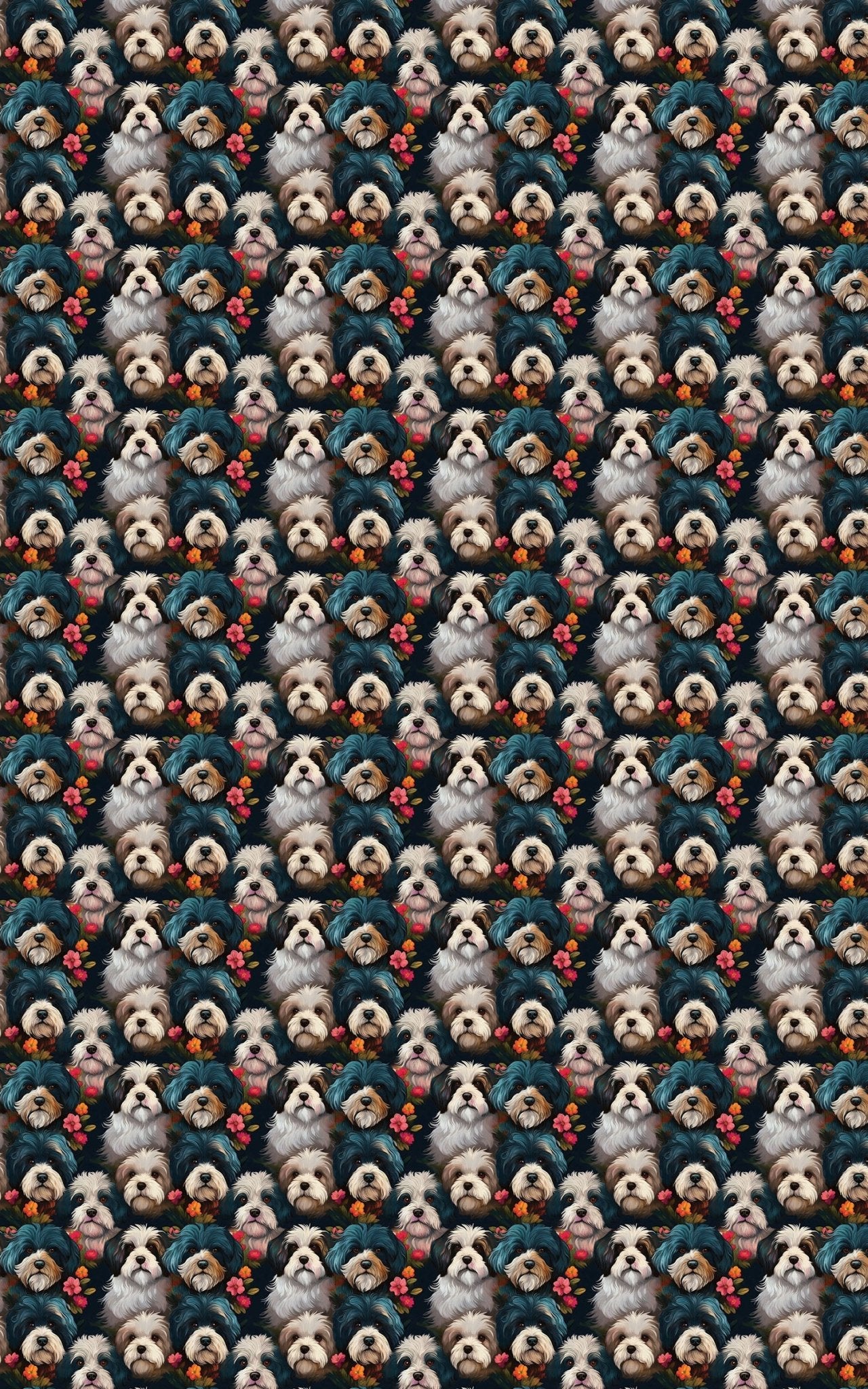 Bichon Frisé Elegance - London Penny Gift Wrap