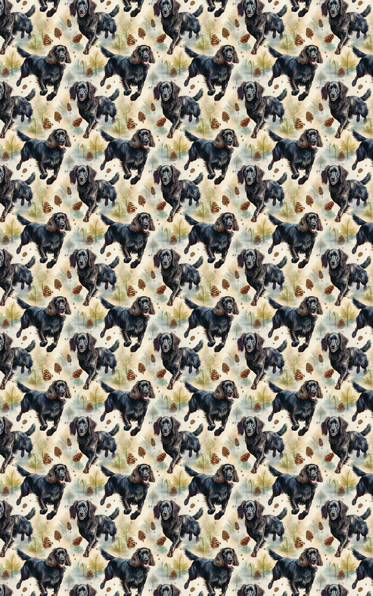 Boykin in the Woods - London Penny Gift Wrap