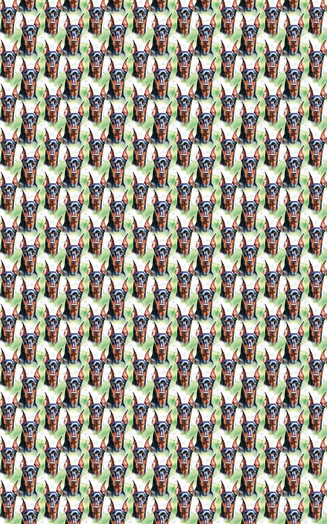 Majestic Doberman Wrap - London Penny Gift Wrap