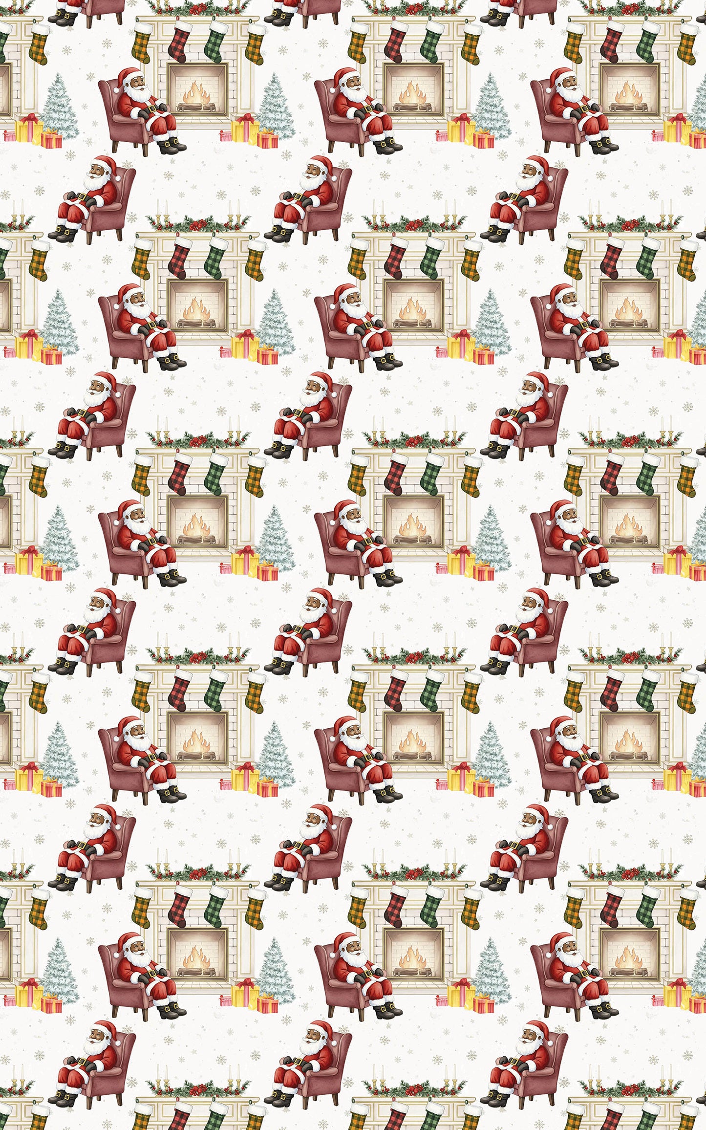 Fireside Santa