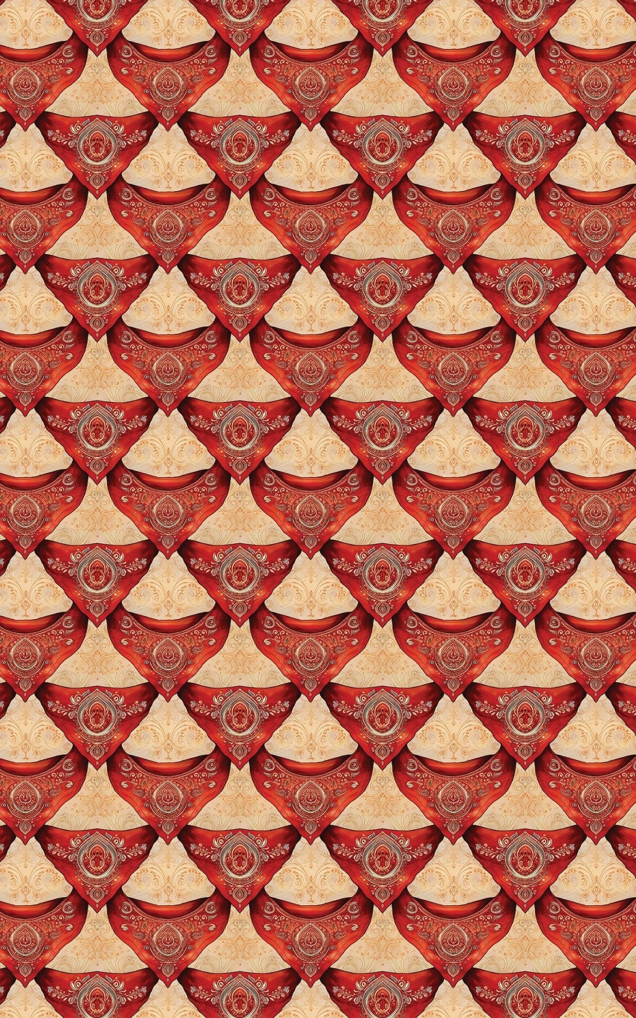 Rancher’s Red - London Penny Gift Wrap
