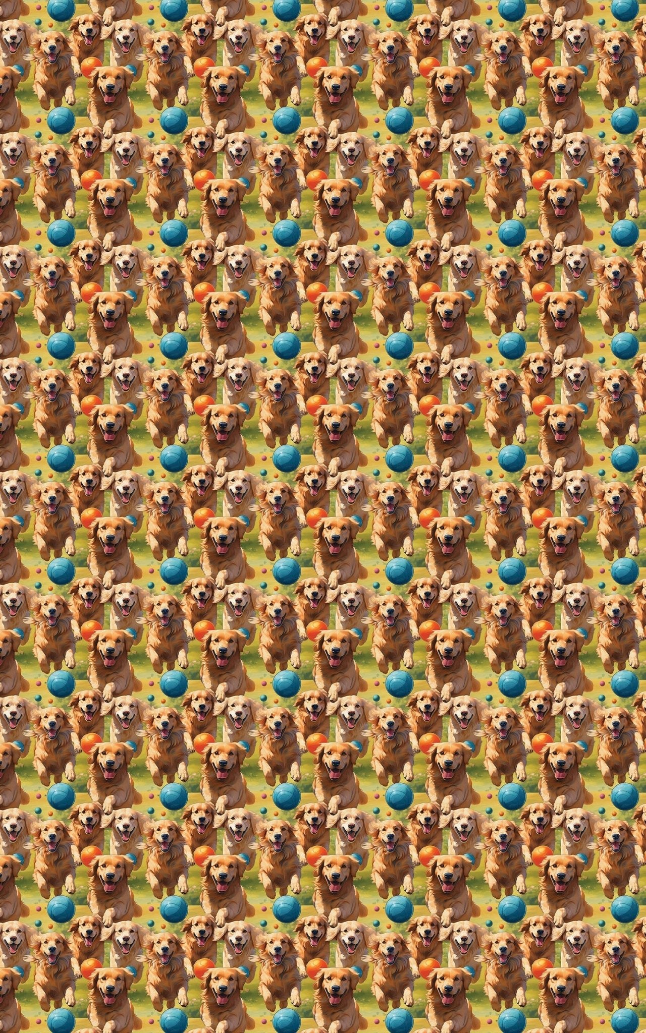 Golden Trot - London Penny Gift Wrap