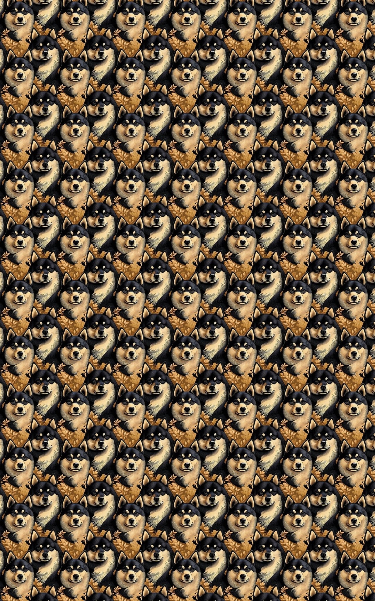 Shiba Strolls & Scenic Rolls - London Penny Gift Wrap