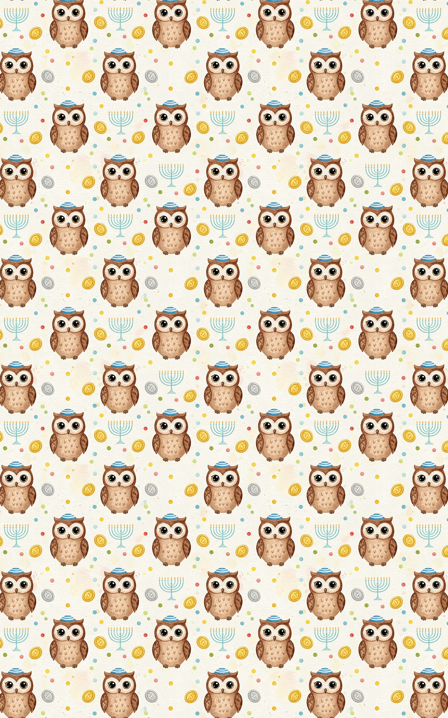 Owls Celebrate Hanukkah