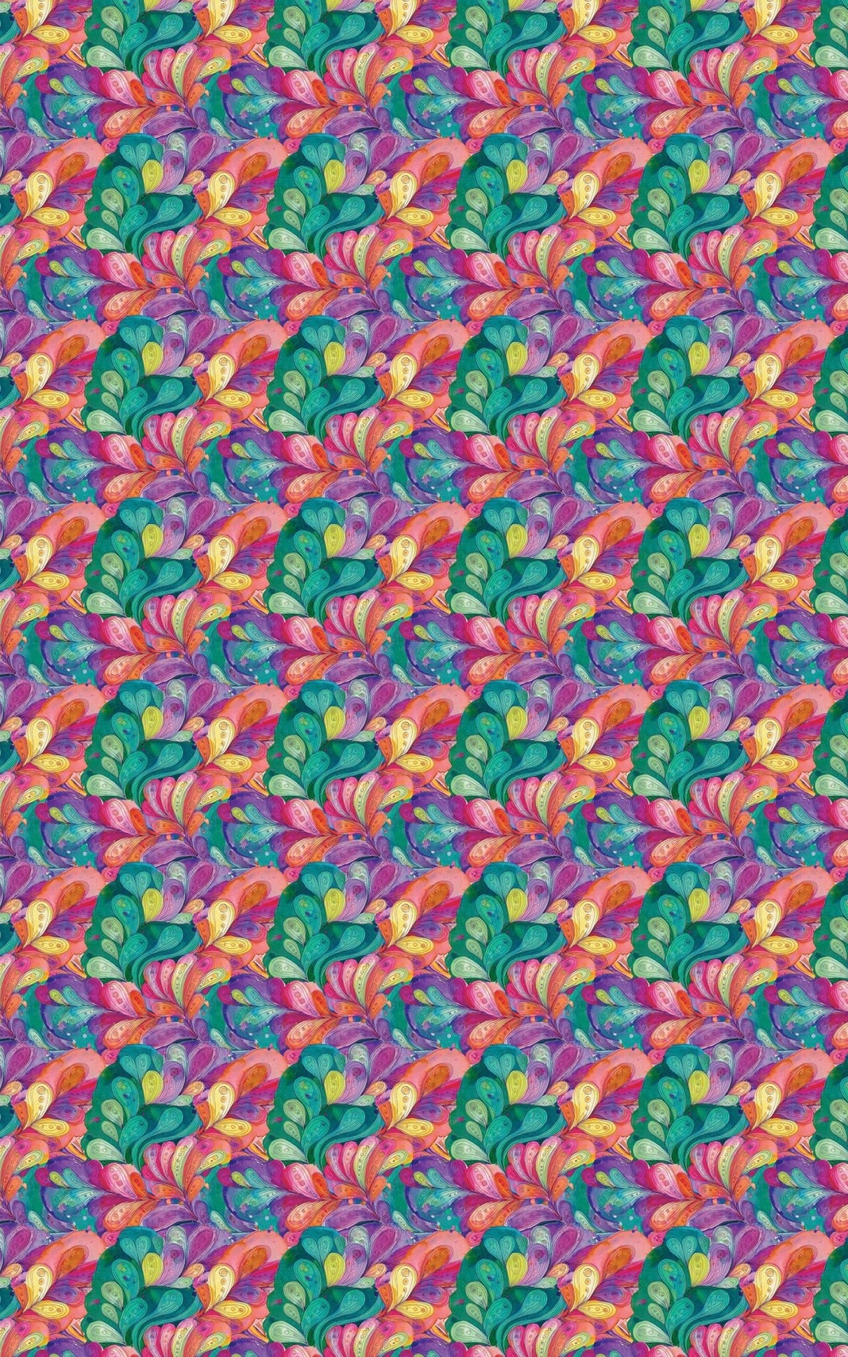 Confetti Bloom - London Penny Gift Wrap