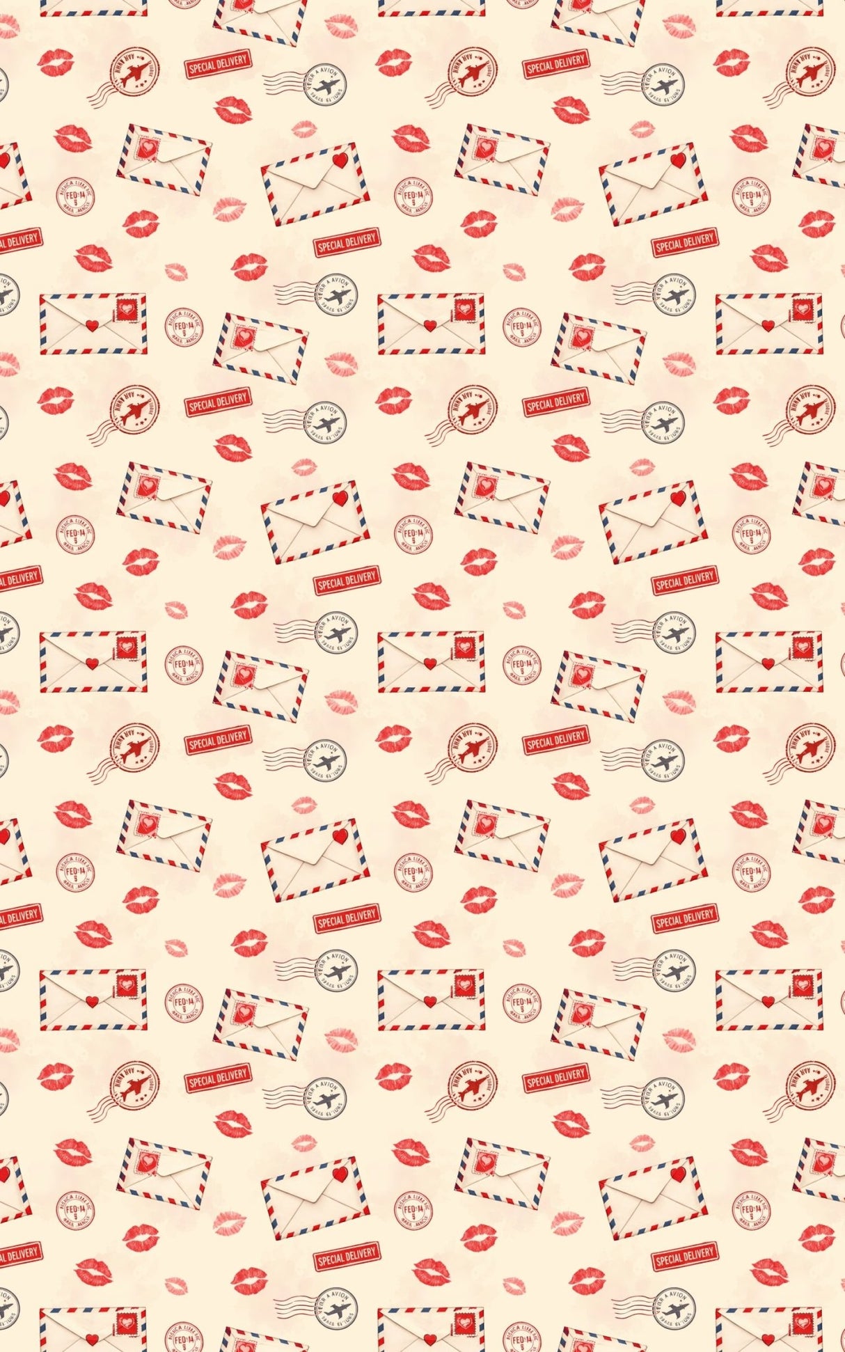 Postmarked Kisses - London Penny Gift Wrap