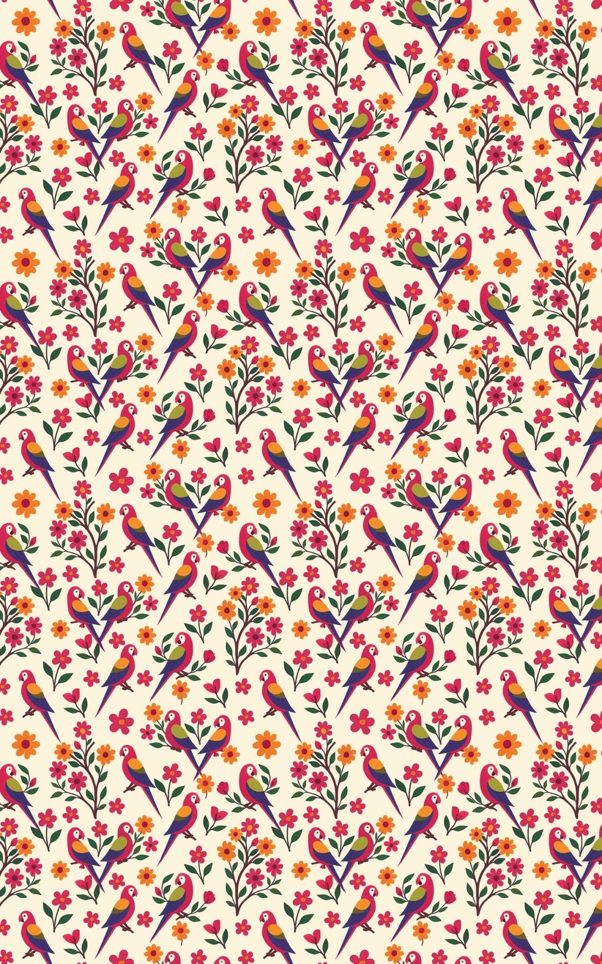 Rainforest Birds Chorus - London Penny Gift Wrap