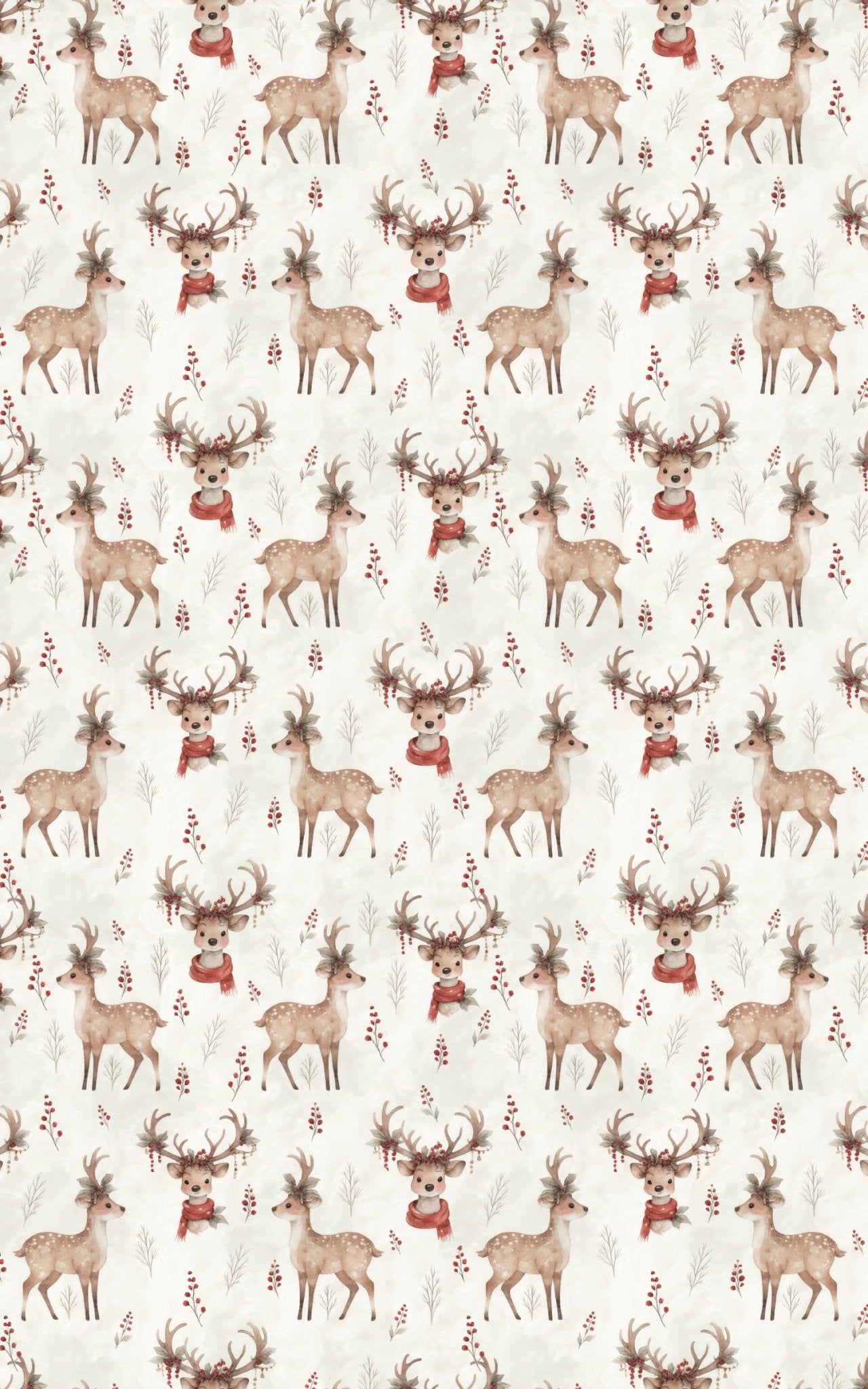 Reindeer Charm - London Penny Gift Wrap