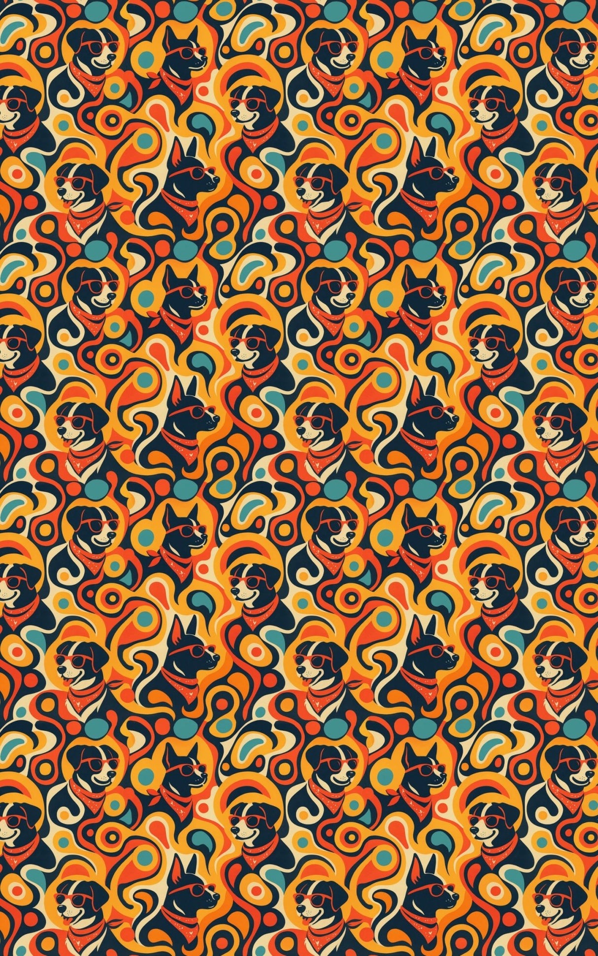 Retro Rover - London Penny Gift Wrap