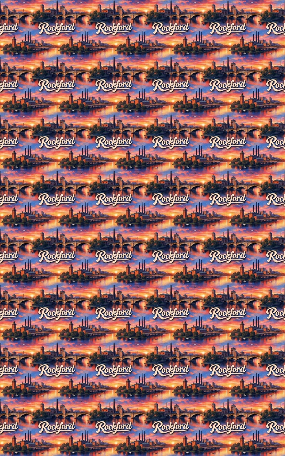 Rockford River Brick - London Penny Gift Wrap