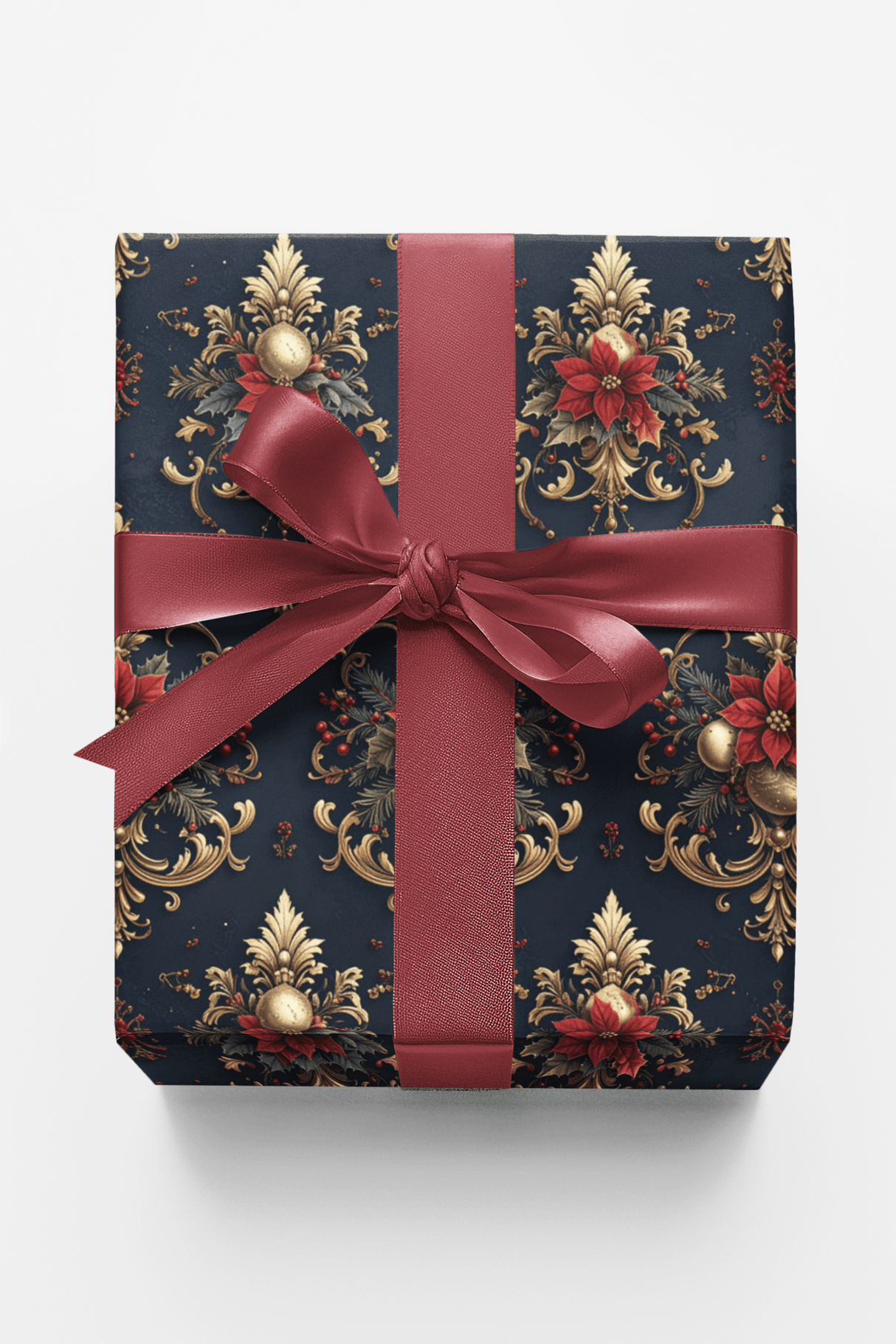 LIMITED TIME | Royal Holiday Crest Wrapping Paper - London Penny Gift Wrap