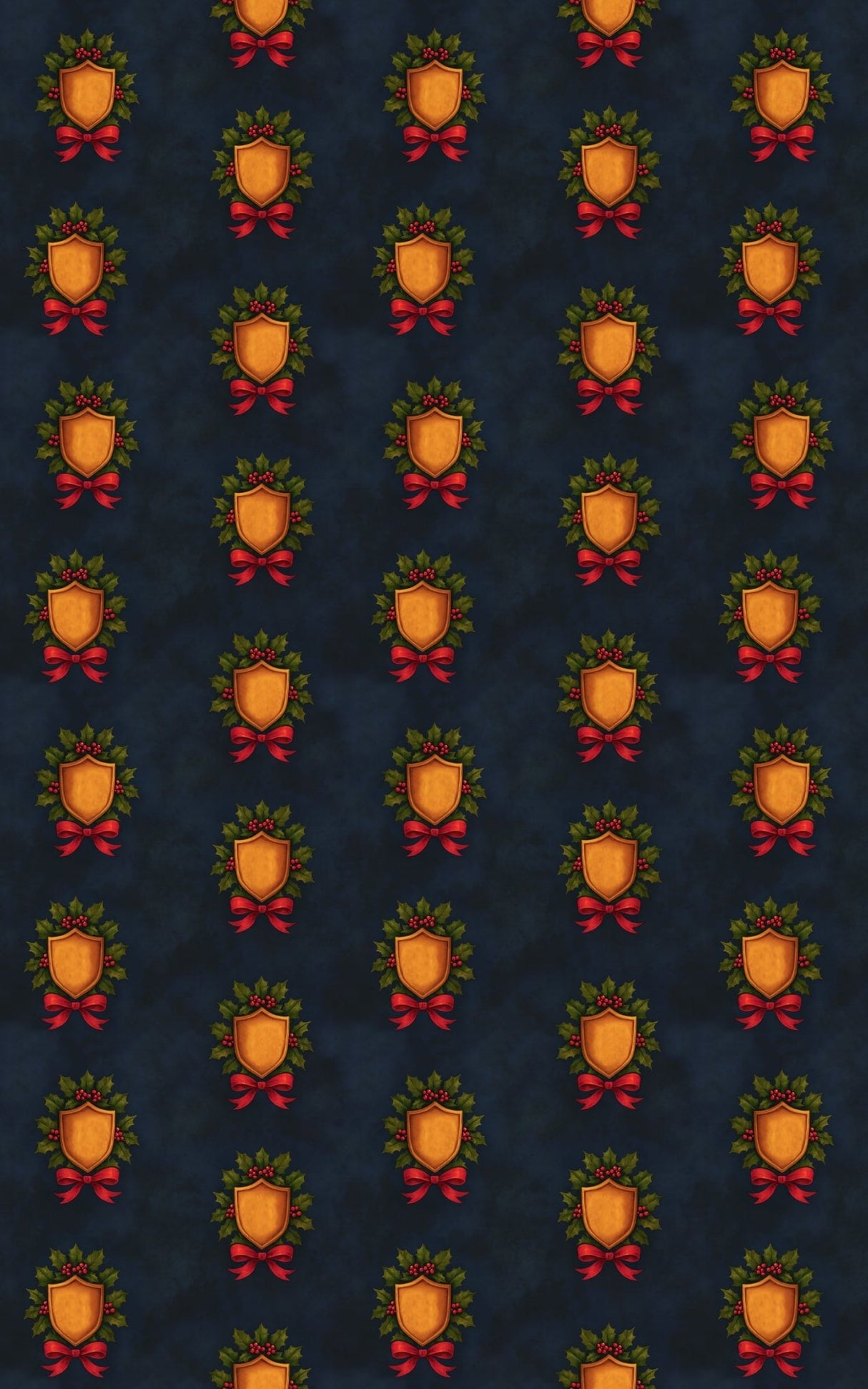 Royal Christmas Badge - London Penny Gift Wrap