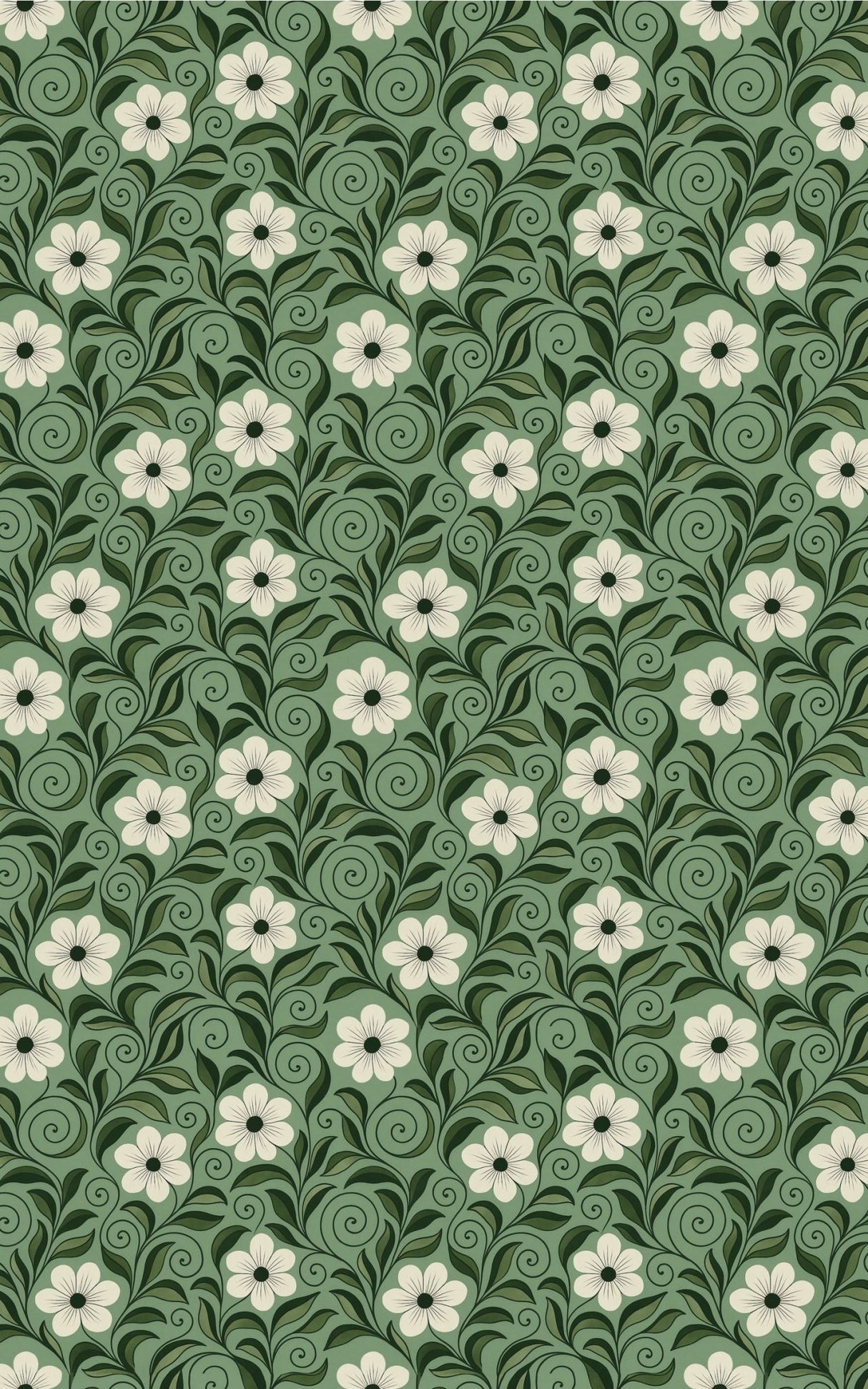 Sage & Spiral Garden - London Penny Gift Wrap