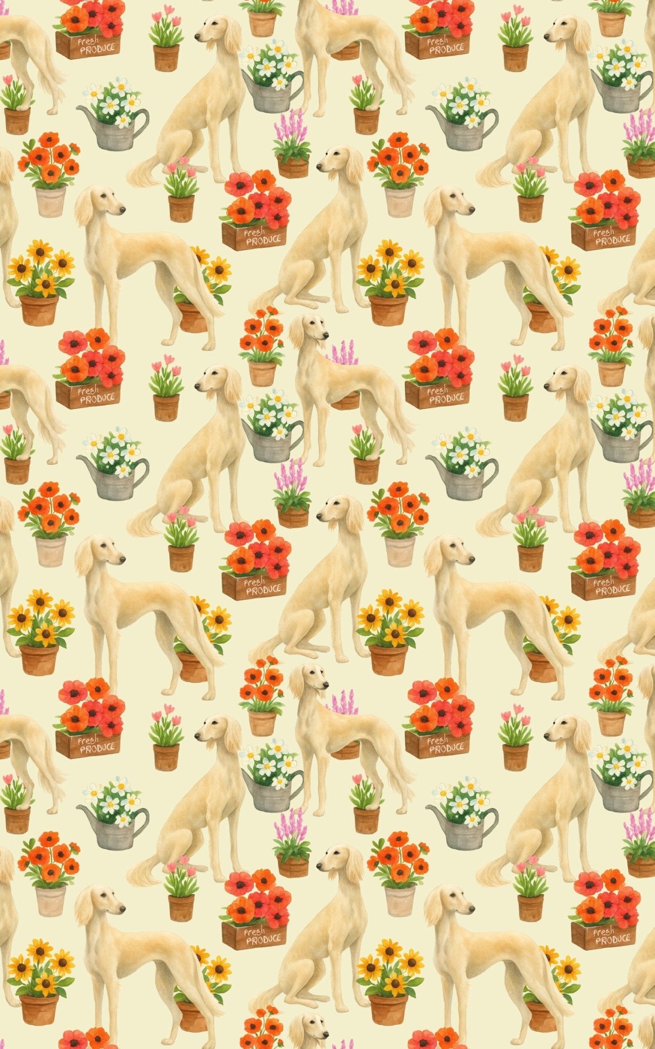 Potted Grace - London Penny Gift Wrap
