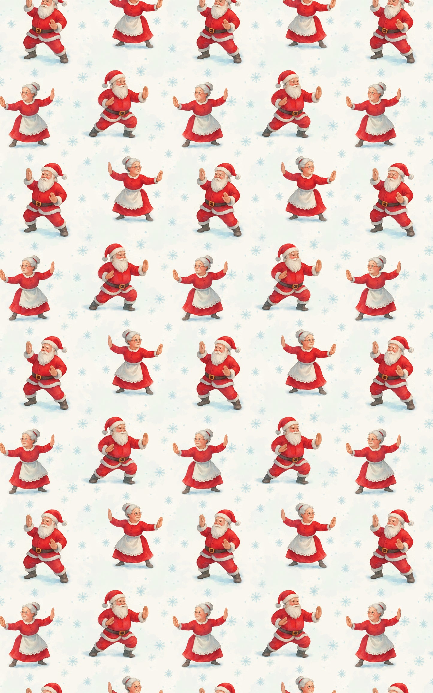 Tai Chi Claus