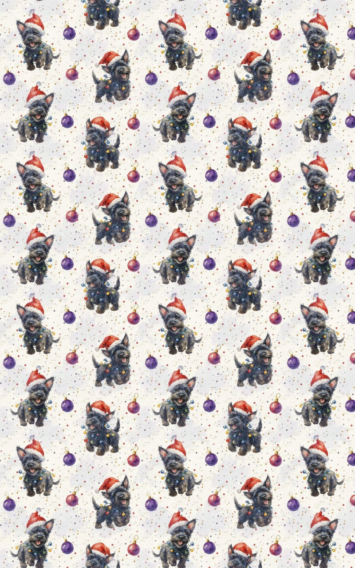 Jingle Paw Mischief - London Penny Gift Wrap