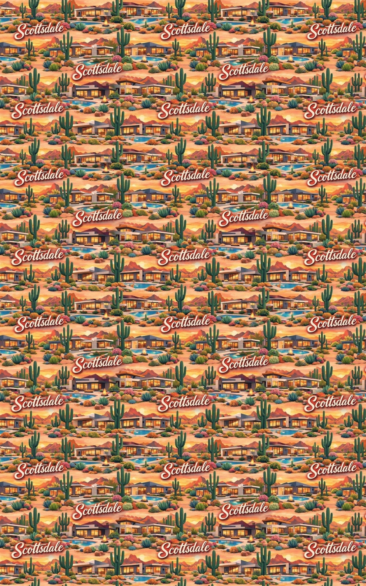 Scottsdale Desert Luxe - London Penny Gift Wrap