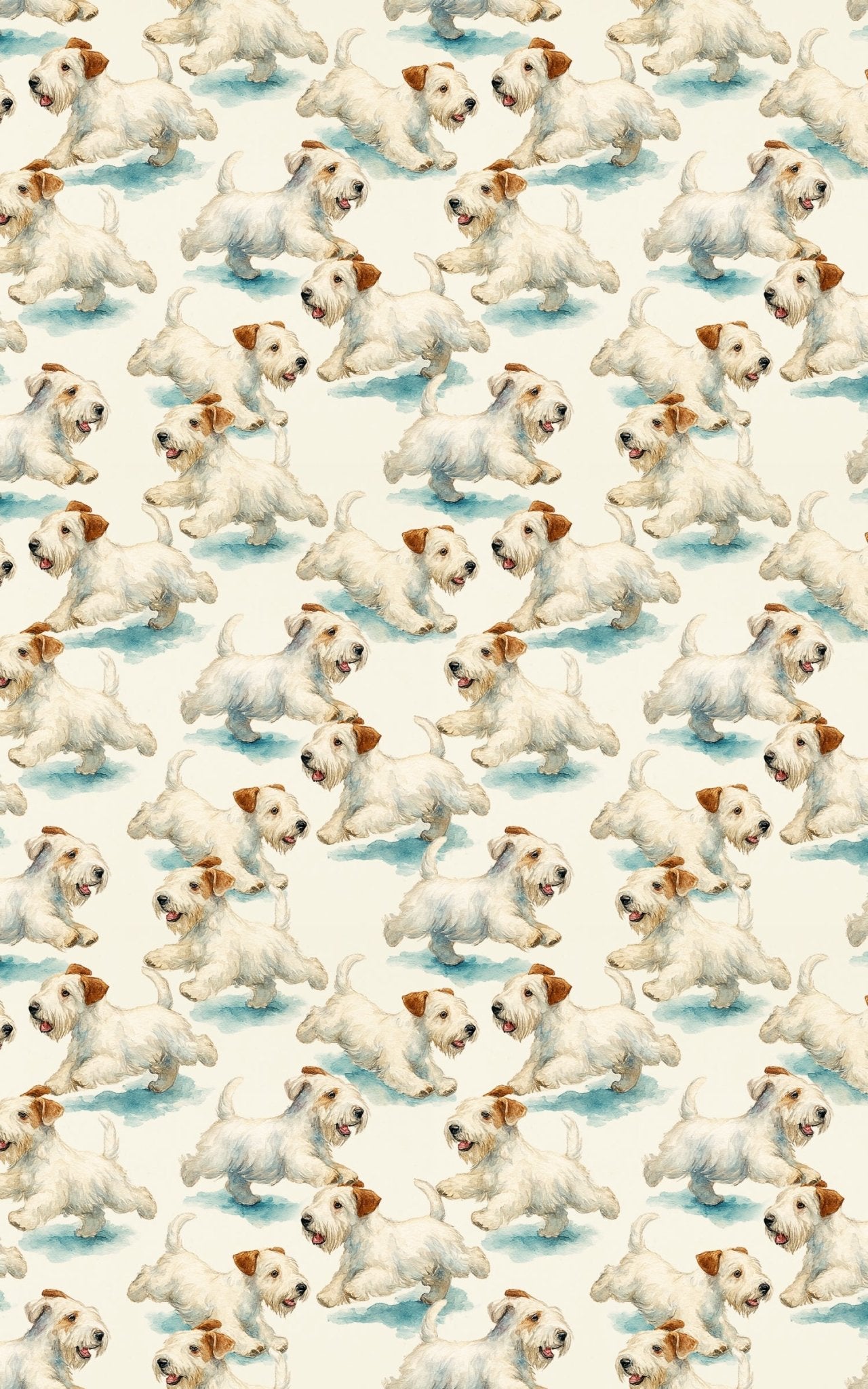 Swift Sealyhams - London Penny Gift Wrap