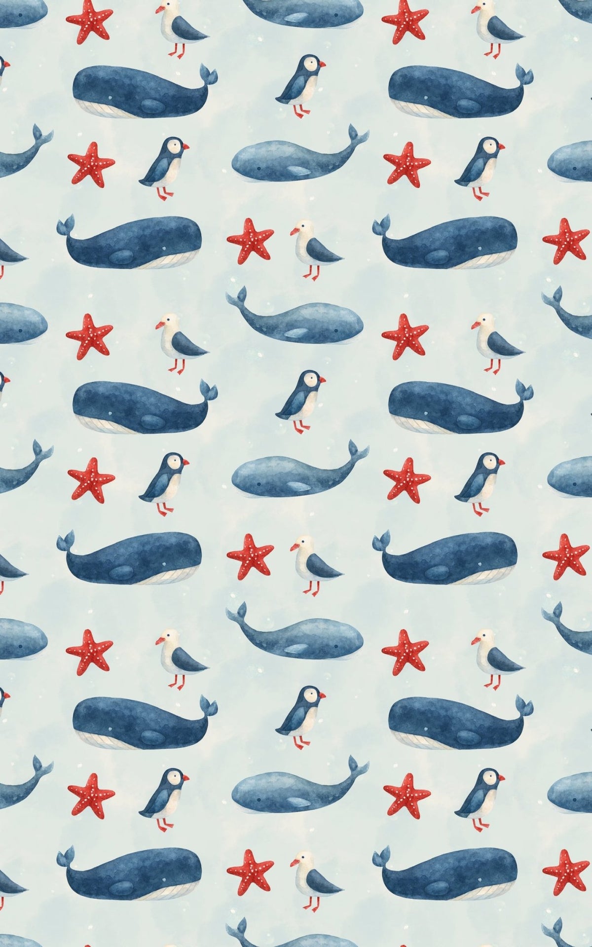 Seas & Shores - London Penny Gift Wrap