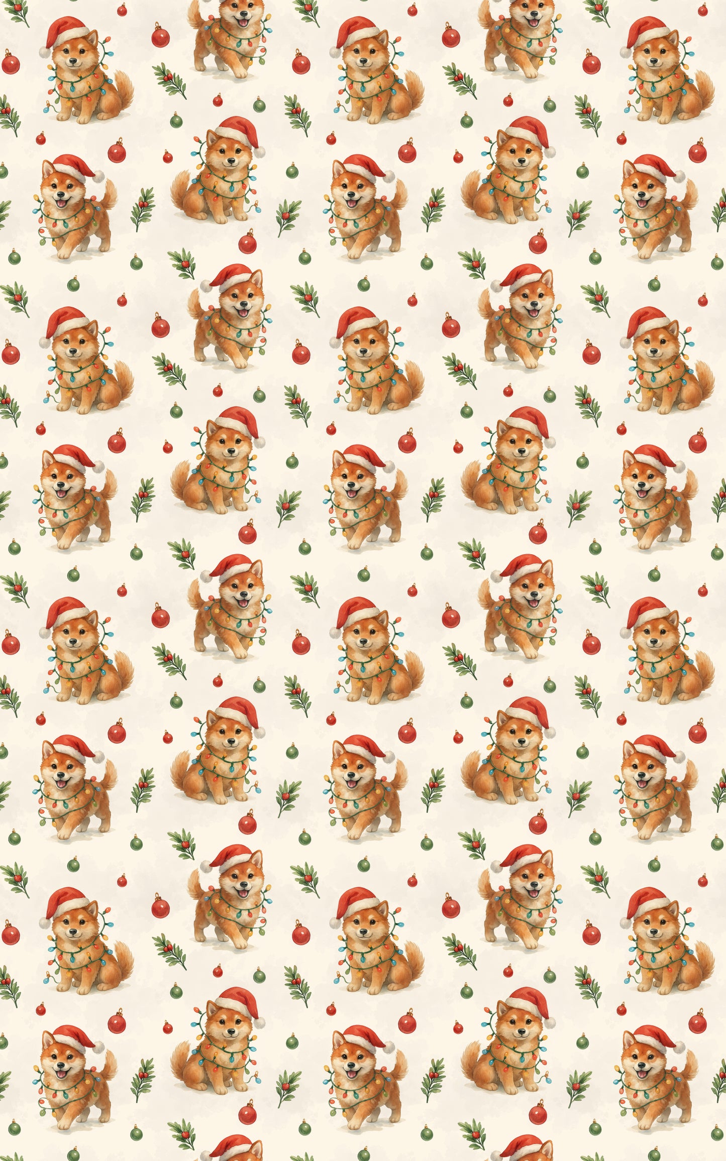 Merry Shiba Lights