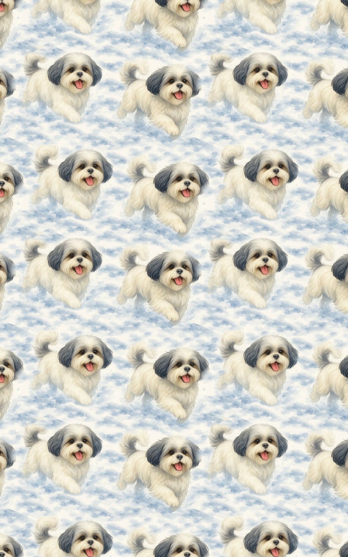 Winter Whiskers, Cozy Kisses - London Penny Gift Wrap
