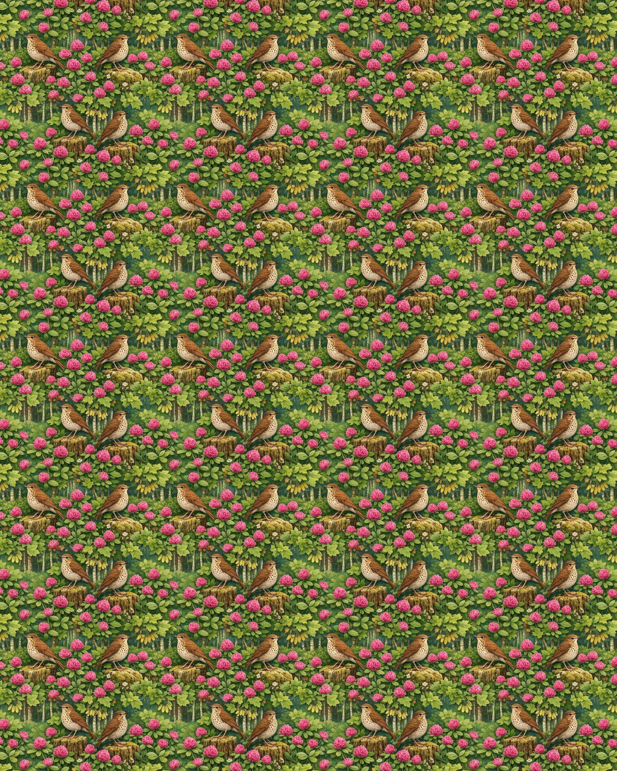 Vermont Flora & Fauna Sherpa Blanket - London Penny Gift Wrap