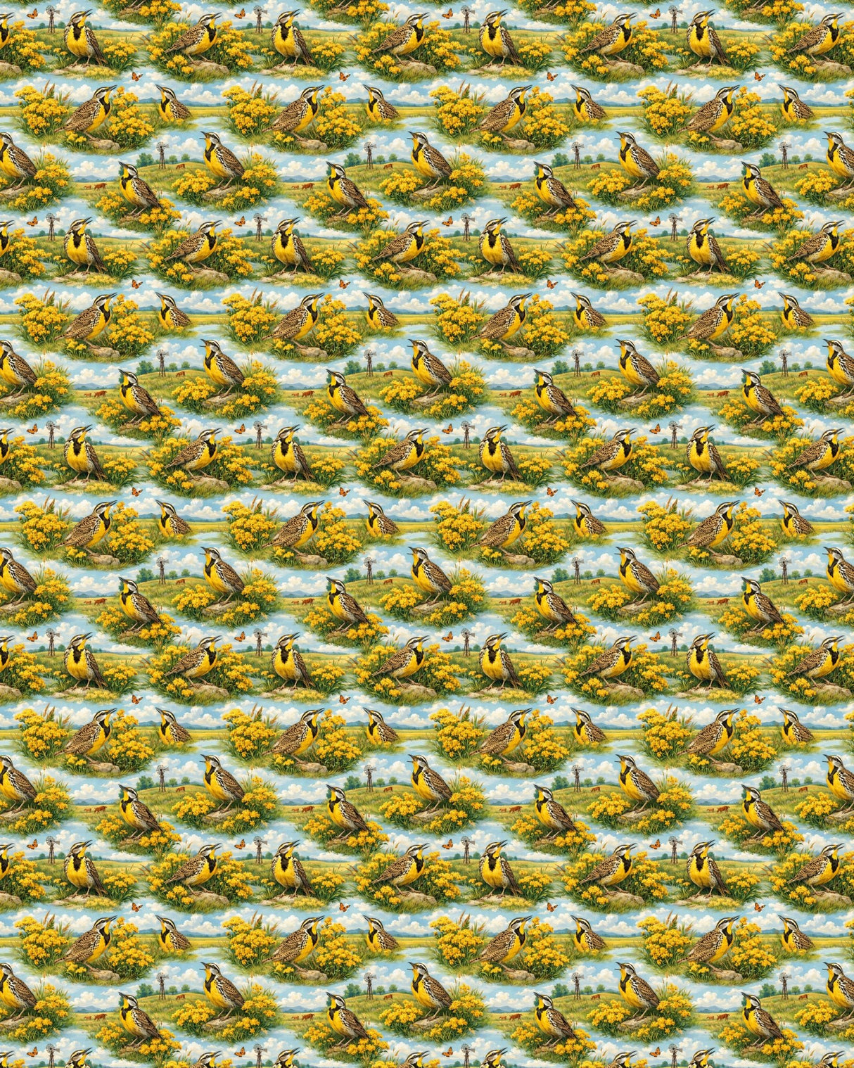 Nebraska Flora & Fauna Sherpa Blanket - London Penny Gift Wrap
