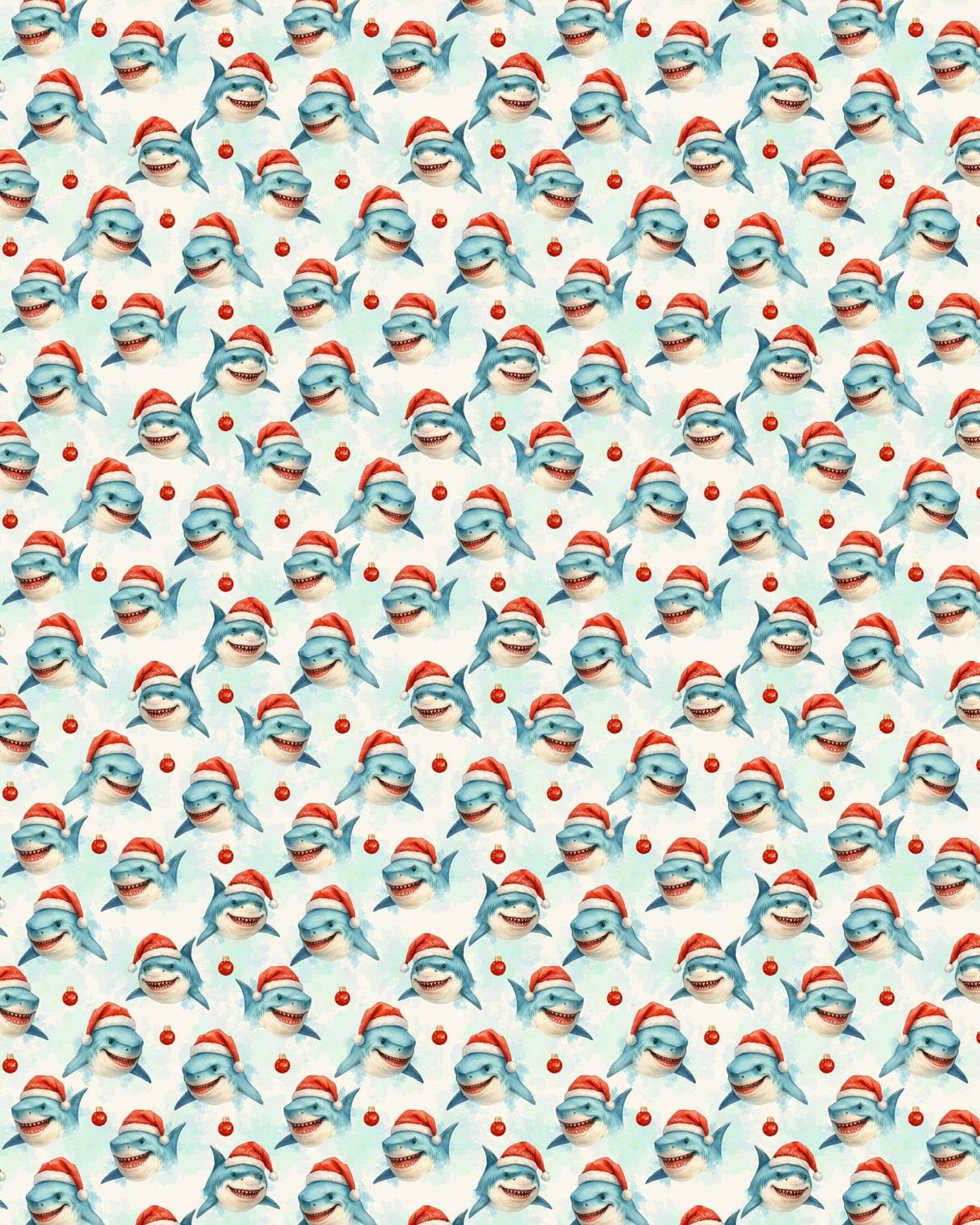 Festive Great Whites Sherpa Blanket - London Penny Gift Wrap