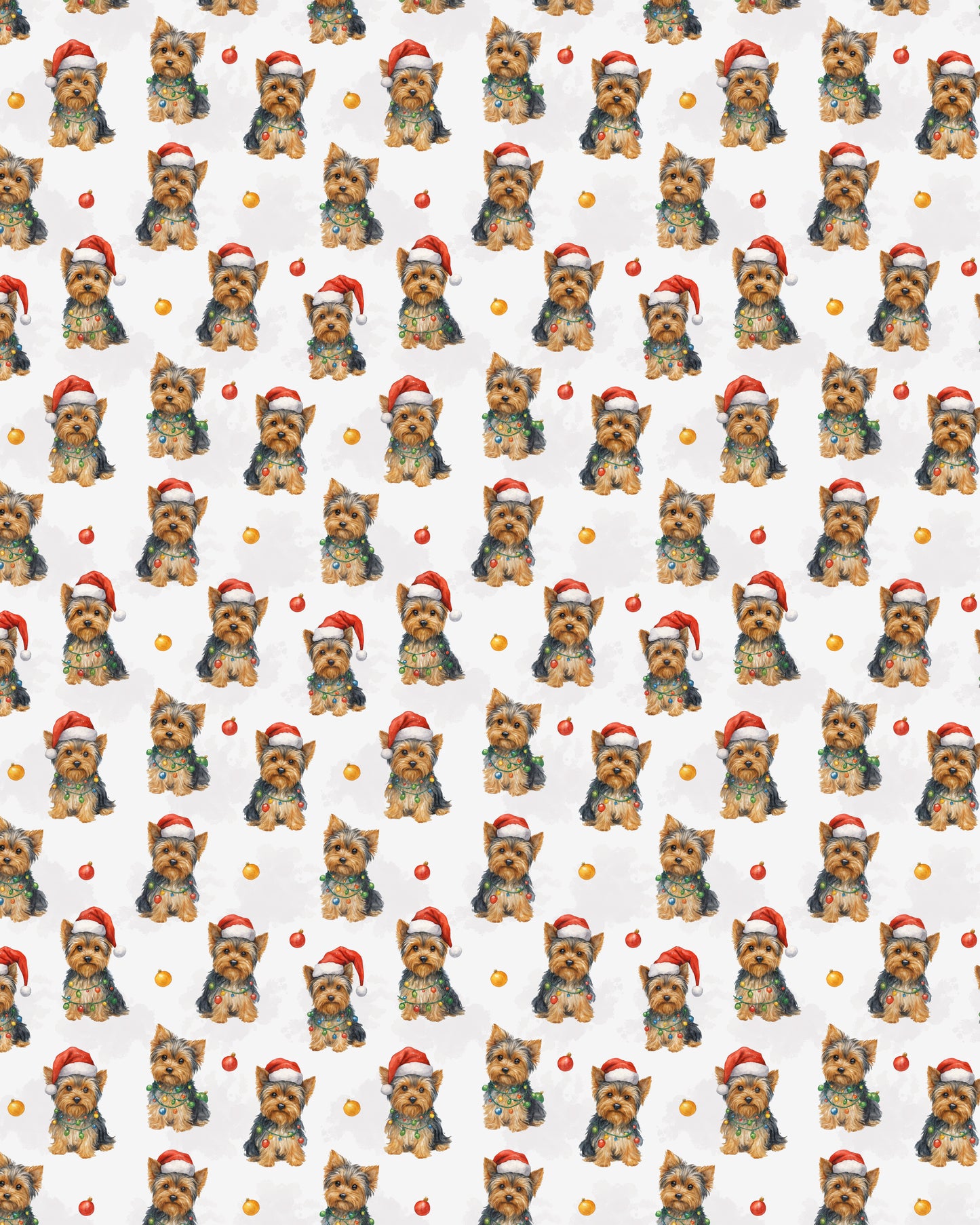 Santa's Little Yorkie Sherpa Blanket