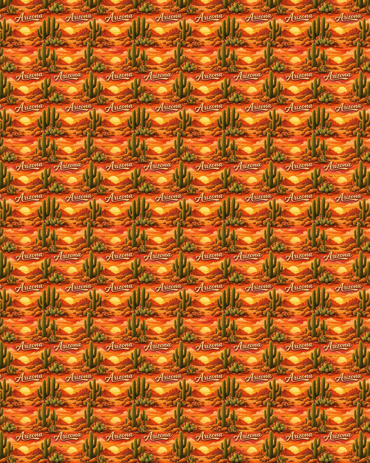 Arizona Desert Sun Sherpa Blanket - London Penny Gift Wrap