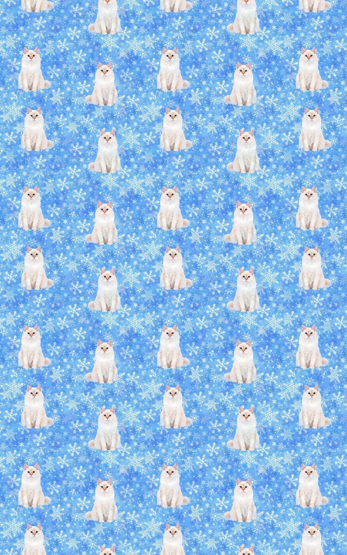 Siberian Snowfall - London Penny Gift Wrap