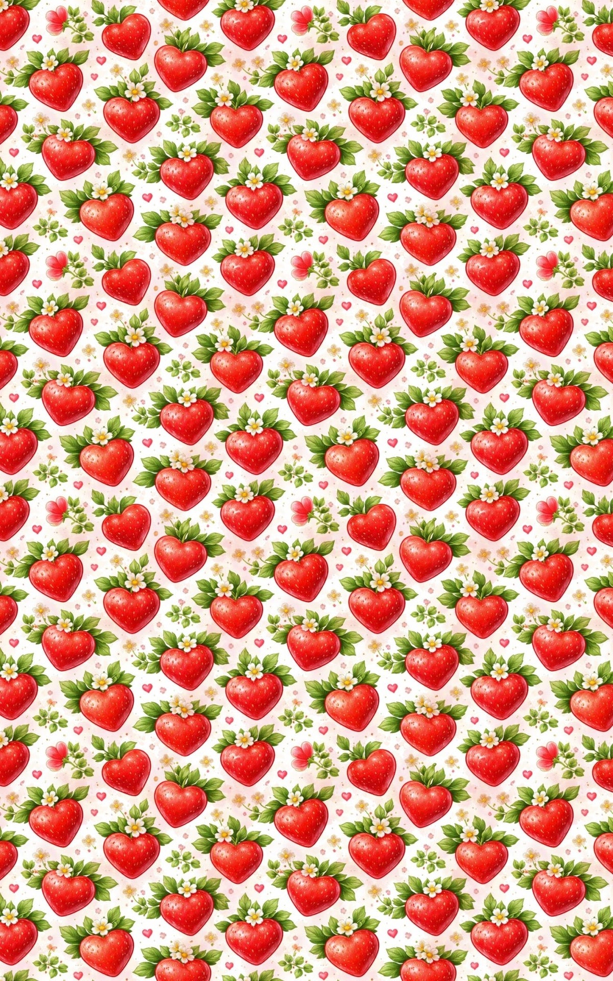 Strawberry Sweethearts - London Penny Gift Wrap