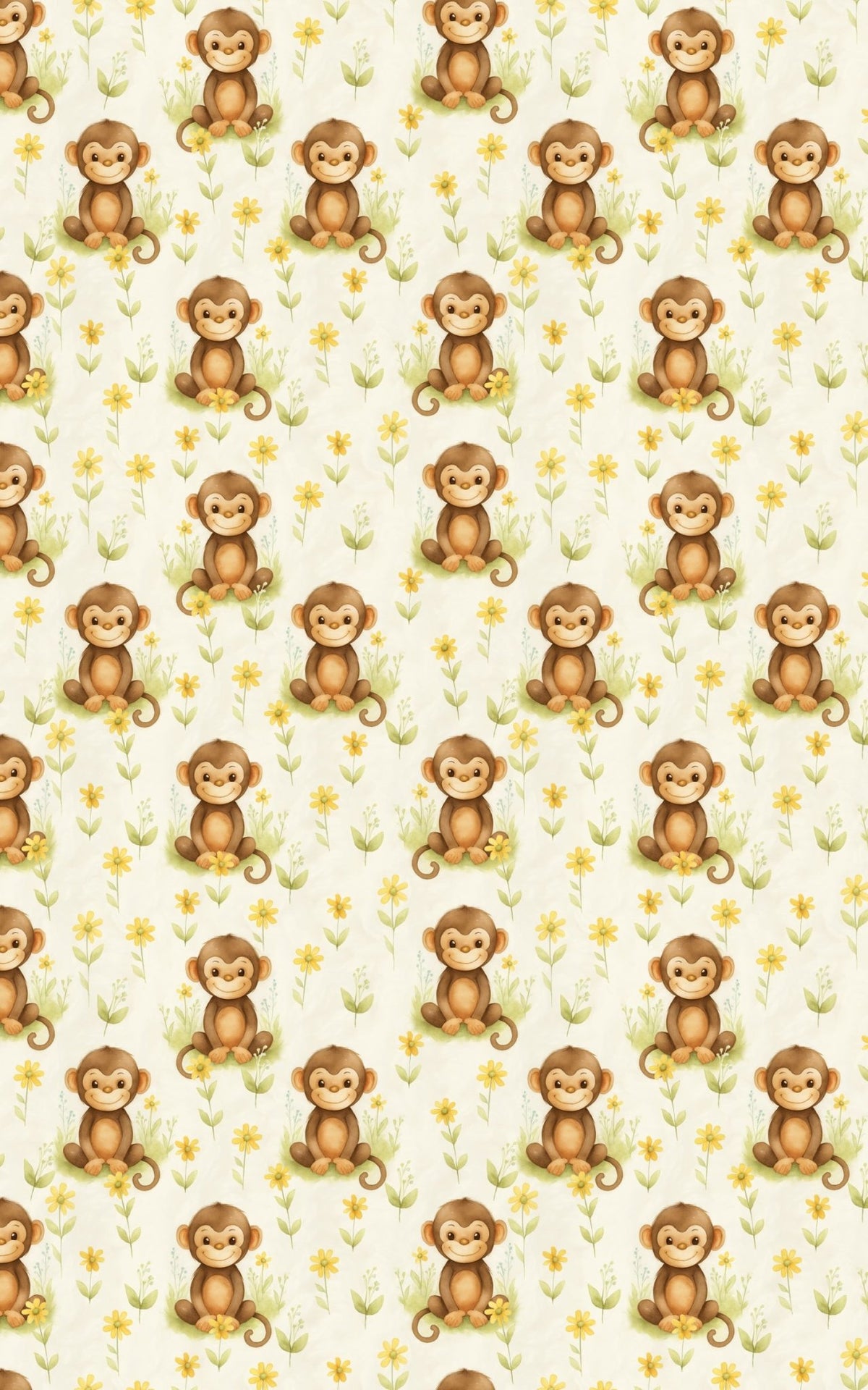 Meadow Monkeys - London Penny Gift Wrap