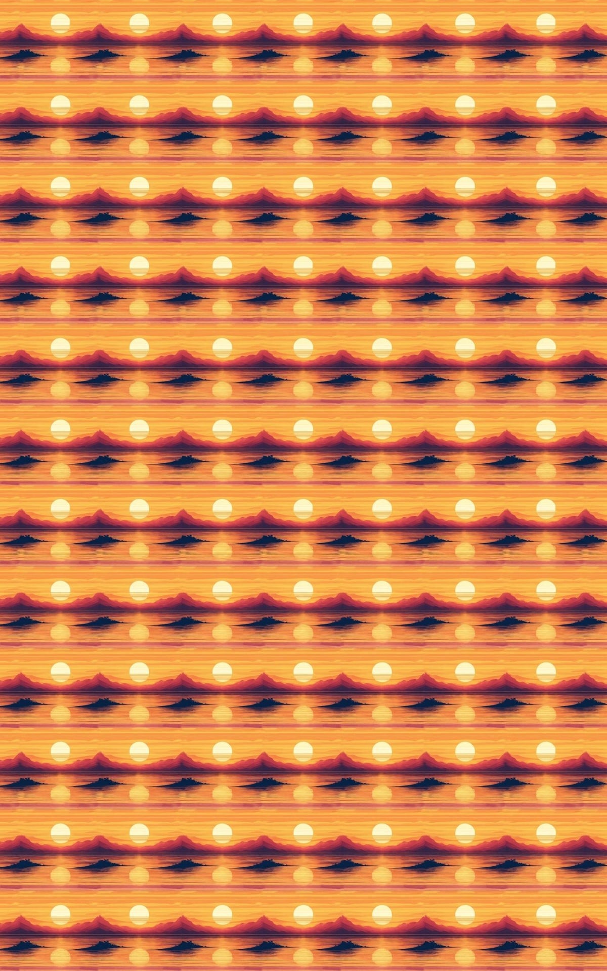Sunset Horizon - London Penny Gift Wrap