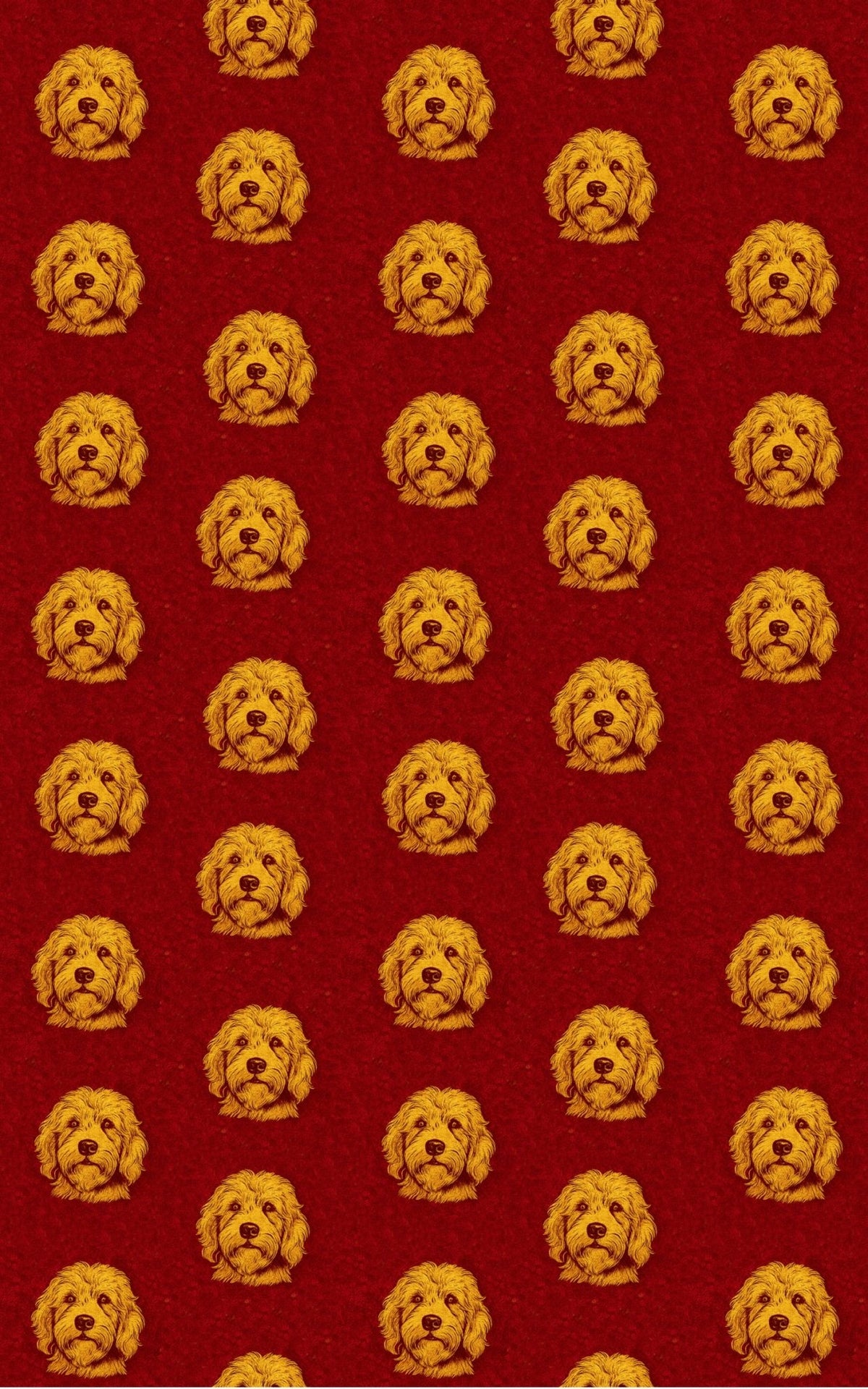 Vintage Velvet Pups - London Penny Gift Wrap