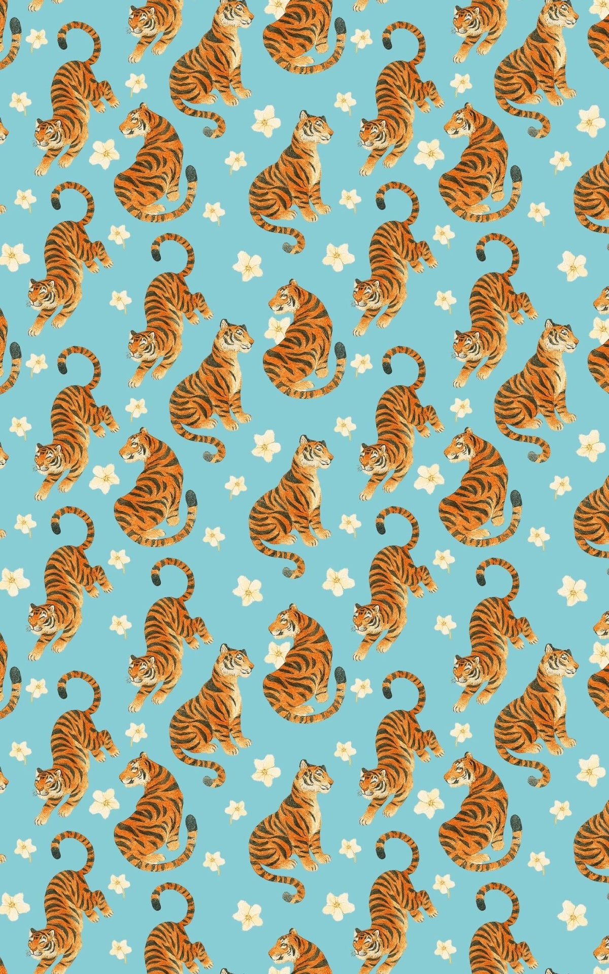 Tiger Triumph - London Penny Gift Wrap