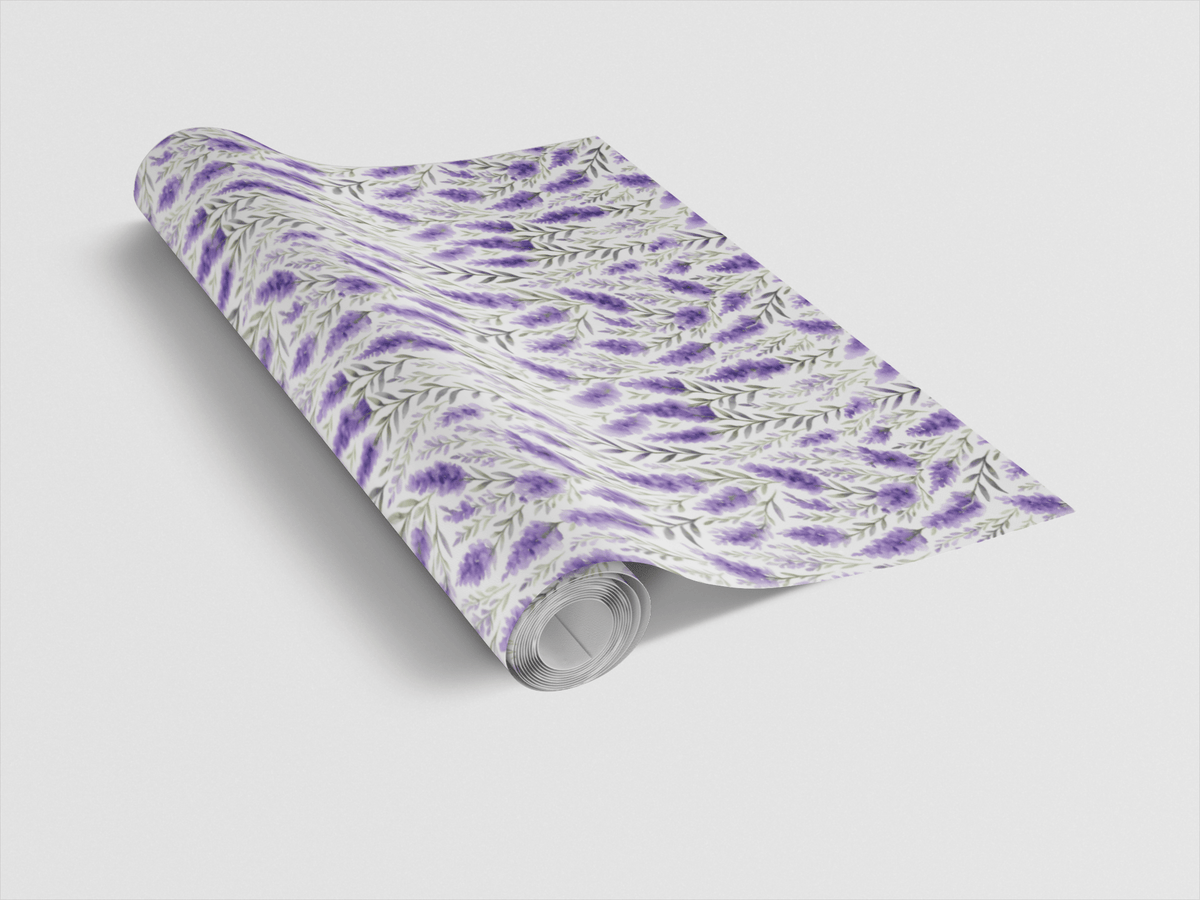 Sunlit Lavender Hills - London Penny Gift Wrap