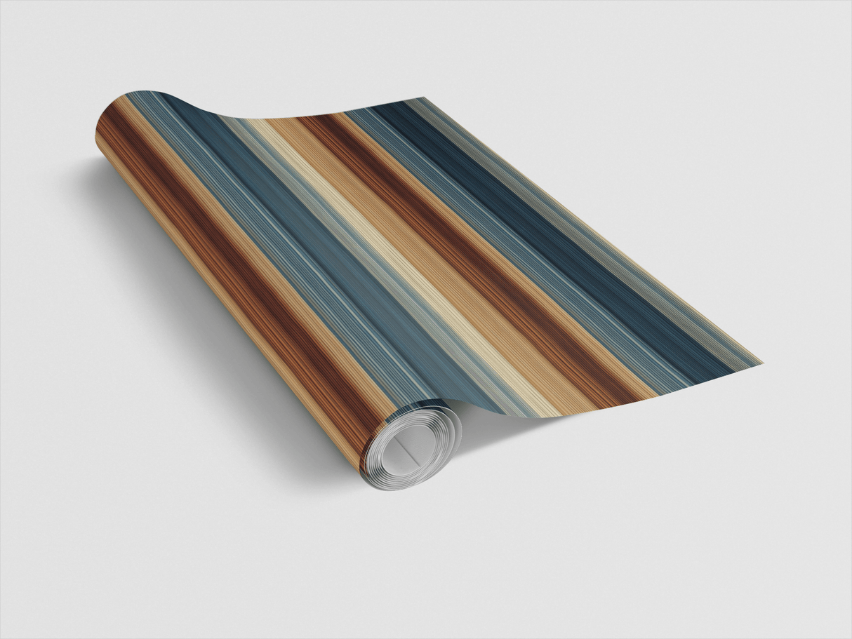 Horizon Seersucker - London Penny Gift Wrap