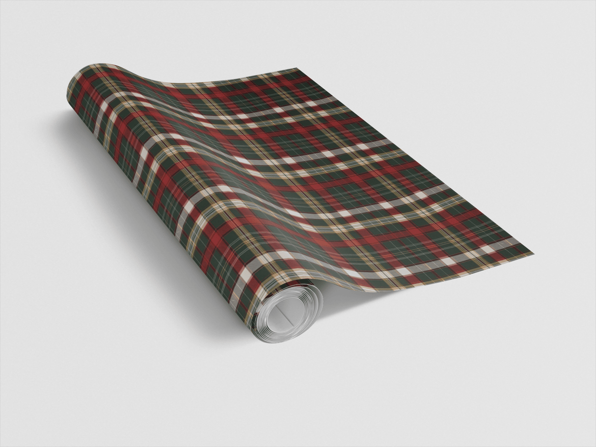 Evergreen Tartan - London Penny Gift Wrap