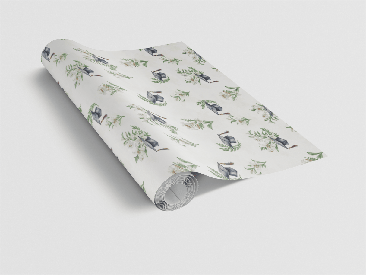Caps & Blooms - London Penny Gift Wrap
