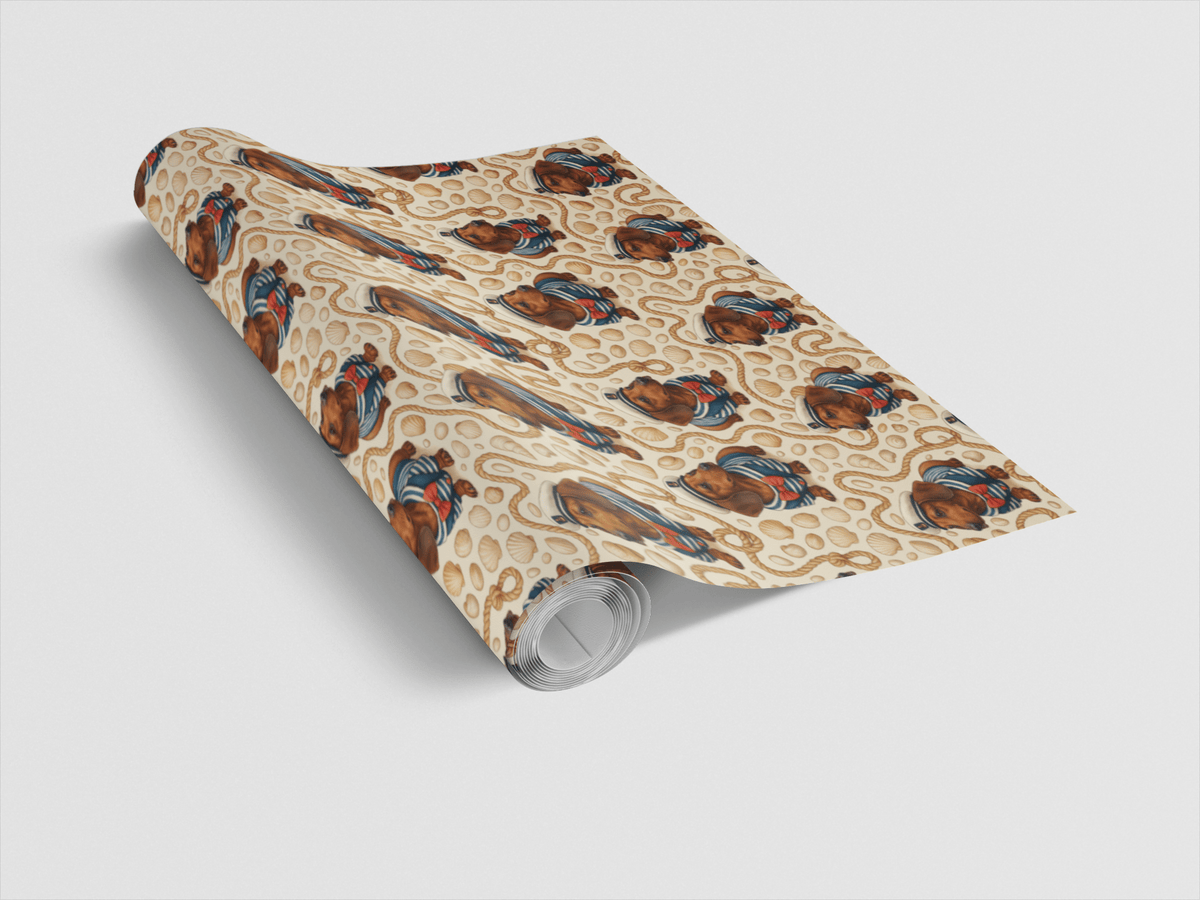 Coastal Canines - London Penny Gift Wrap