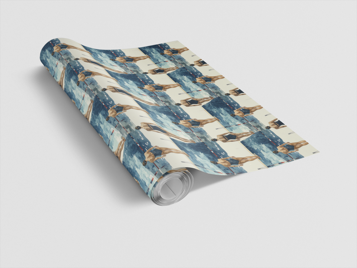 Diving Board & Splash Wrapping Paper