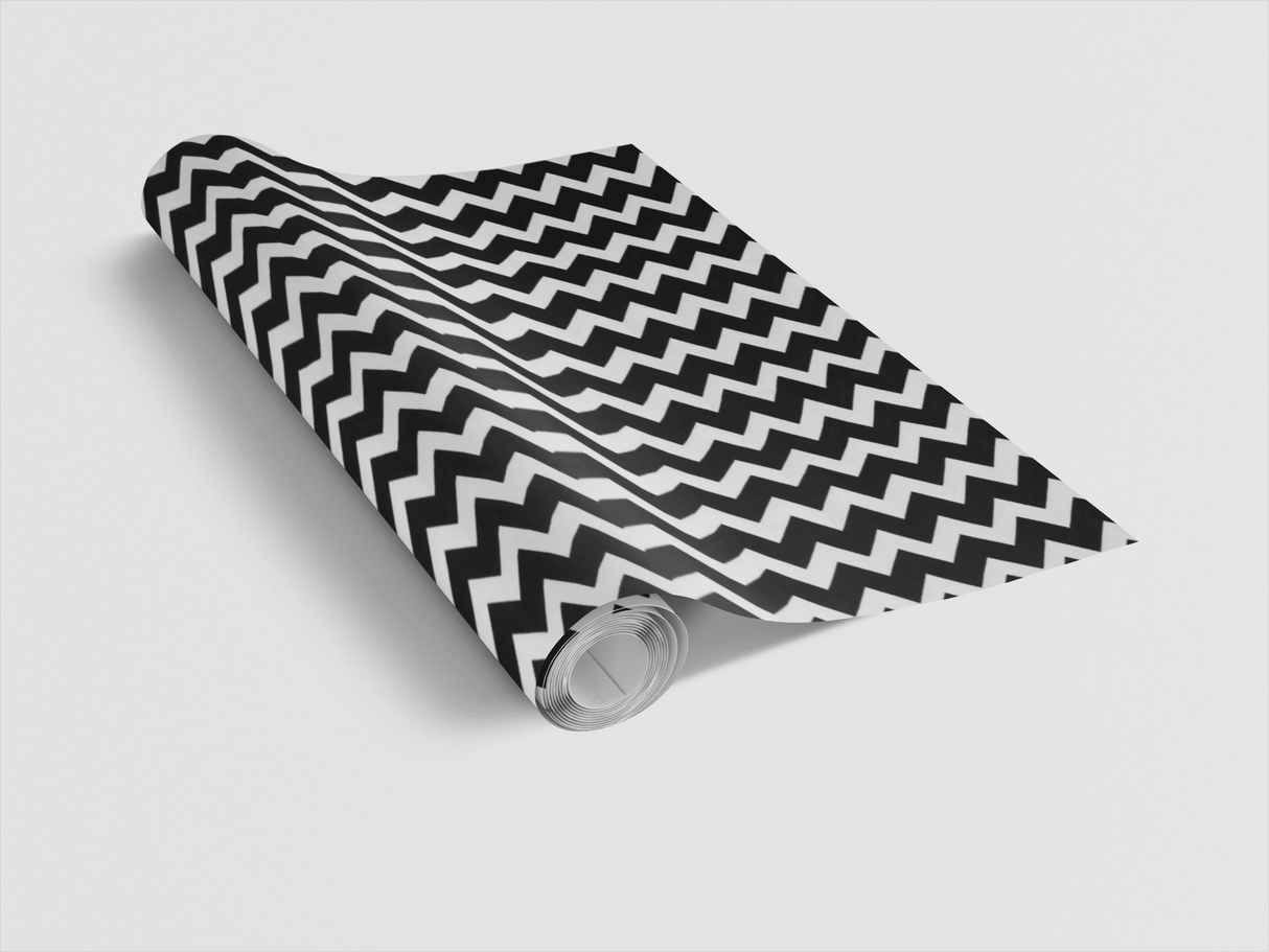Bold Chevron - London Penny Gift Wrap