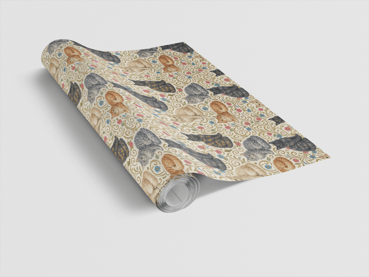 LaPerm Curls - London Penny Gift Wrap