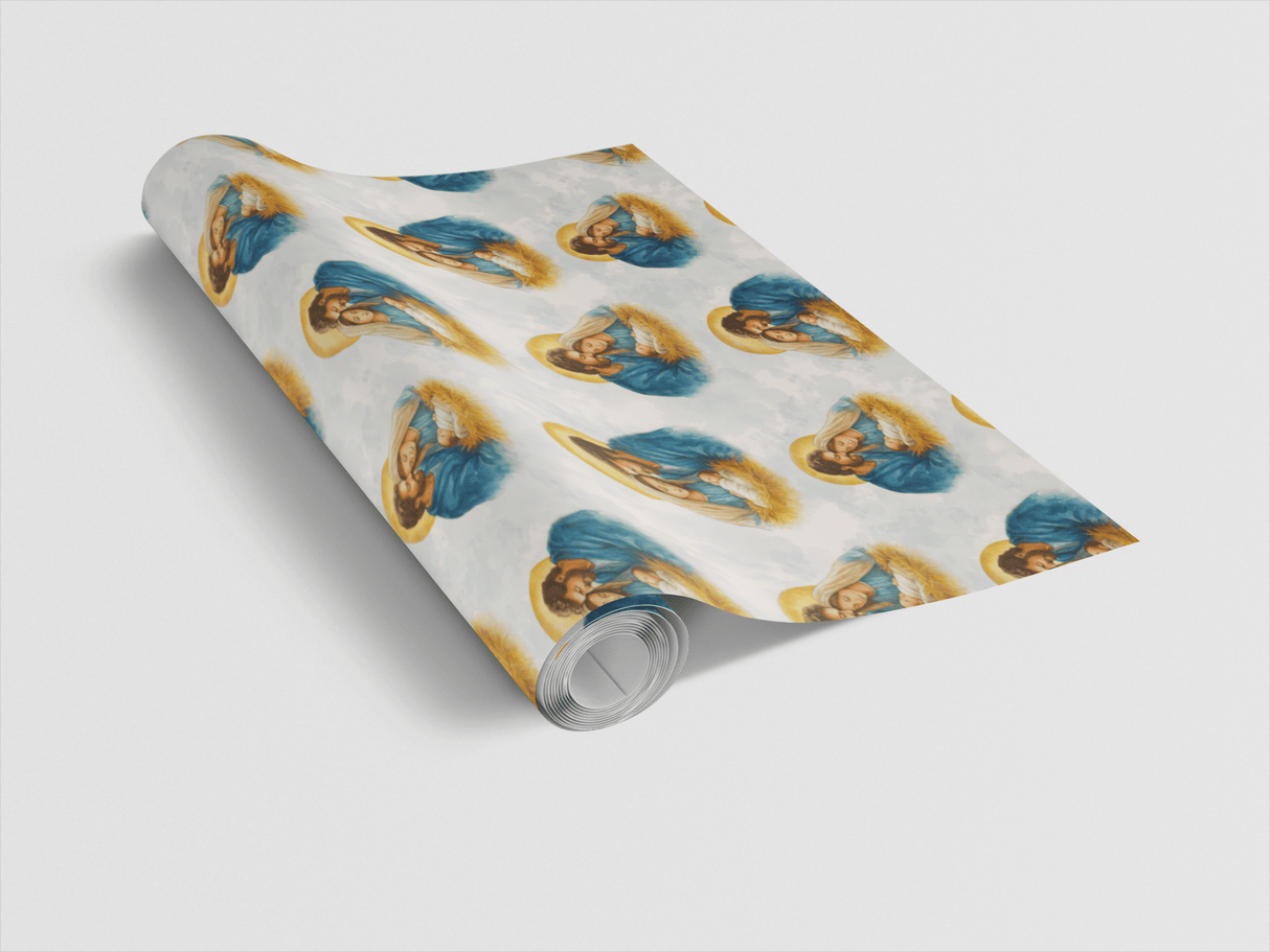 Holy Family Halo - London Penny Gift Wrap