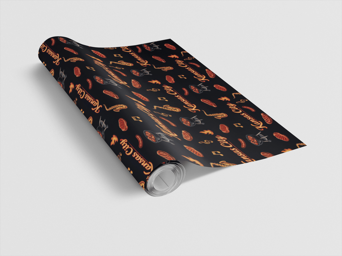 Kansas City Jazz & BBQ - London Penny Gift Wrap