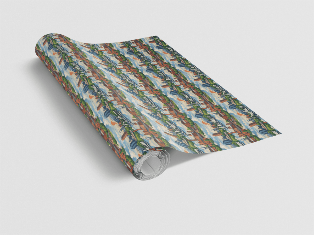Durham Revival - London Penny Gift Wrap