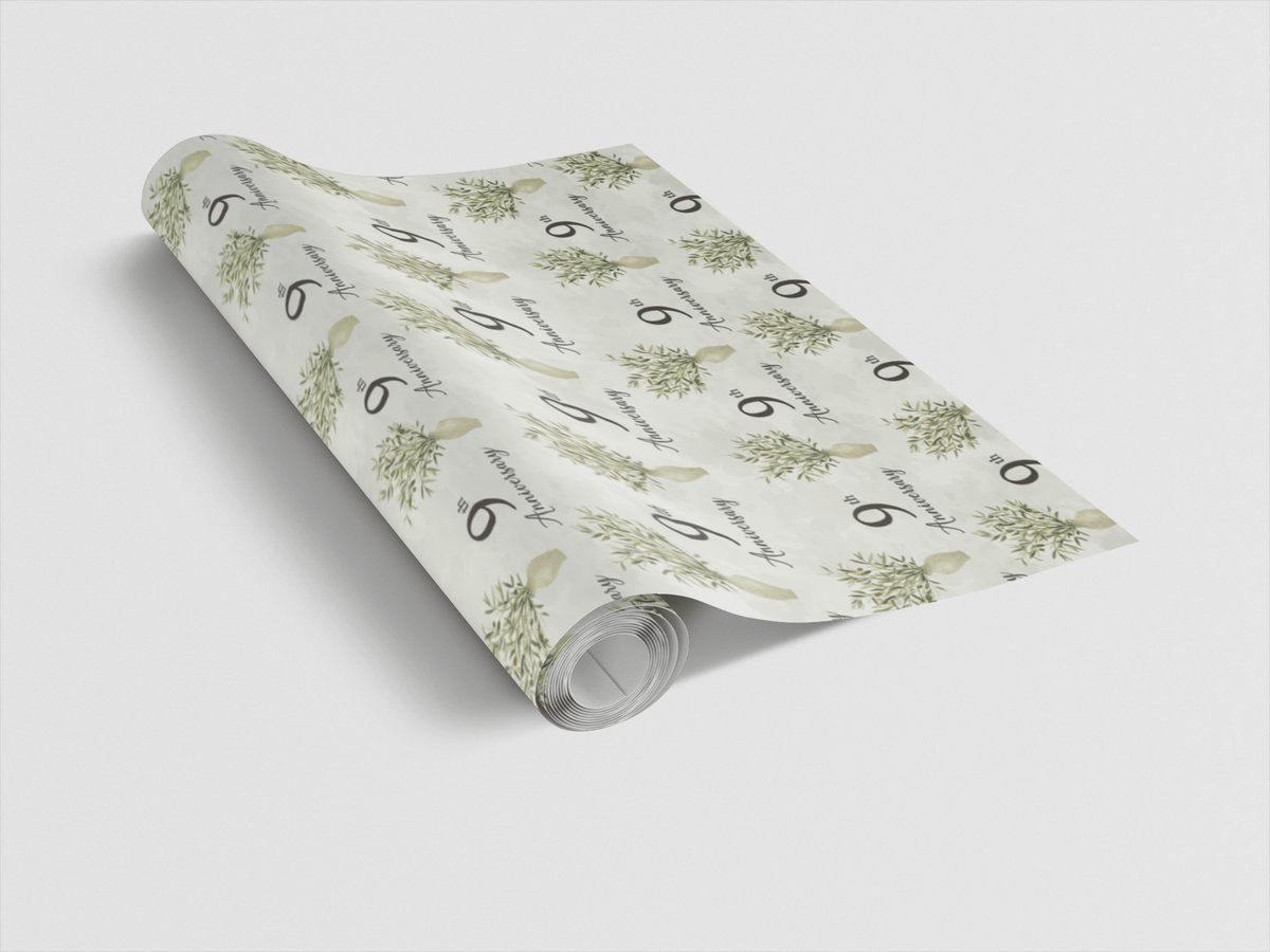 Nine Years of Grace - London Penny Gift Wrap